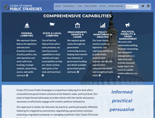 Tablet Screenshot of copublicstrategies.com